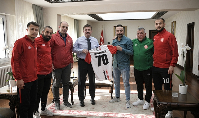 Karaman Gençlerbirliği'nden Vali Sarıibrahim'e Ziyaret