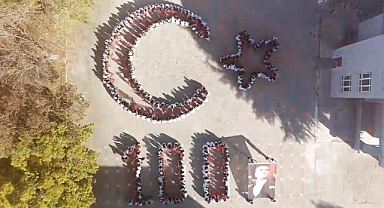 Karaman Lisesi öğrencilerinden 100. yıla özel kareografi