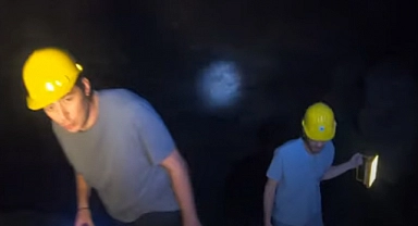 Kaymakam Erdoğan İle Başkan Bozcu Maraspoli Mağarasına İndi