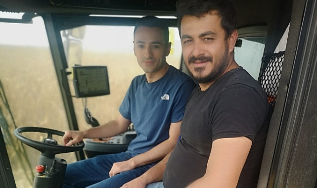 Kaymakam Kaya, Mısır ve Pancar Hasadı Yaptı