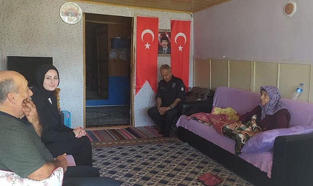 Kaymakam Kütük'ten Şehit Öğretmen Ali Yıldız'ın Ailesine Ziyaret