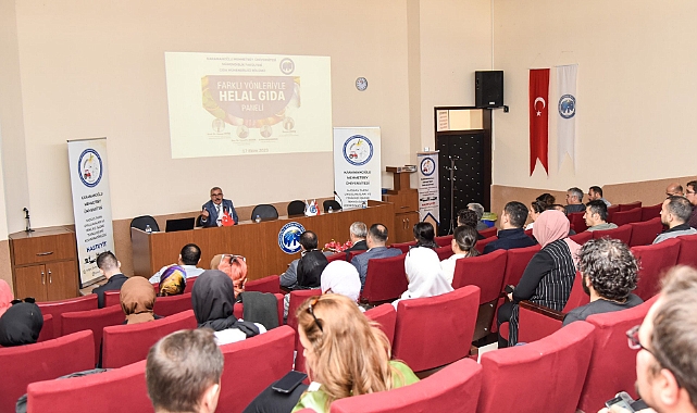 KMÜ'de 'Farklı Yönleriyle Helal Gıda' Konulu Panel Düzenlendi