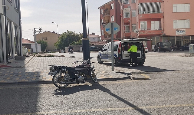 Motosikletin çarptığı çocuk yaralandı