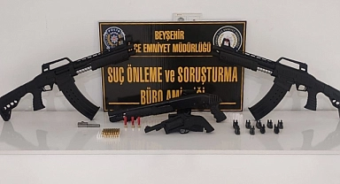 Silah kaçakçılığı operasyonunda 3 kişi yakalandı