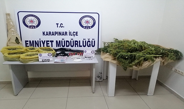 Uyuşturucu operasyonunda bir şüpheli yakalandı