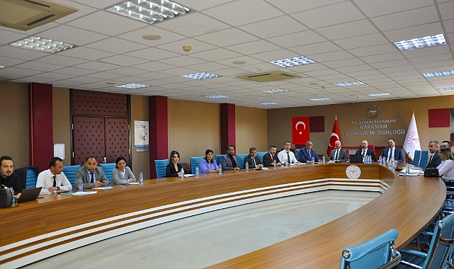 Yurdakul ilçe yöneticileri ile bir araya geldi