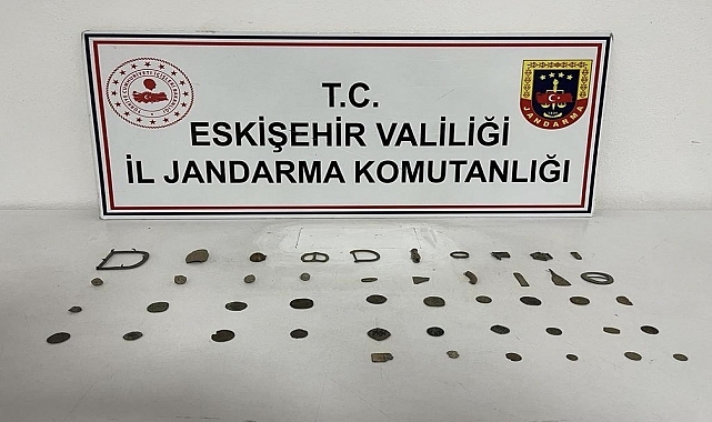 46 parça tarihi eser ele geçirildi