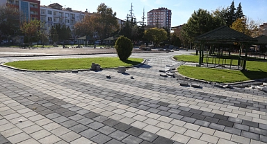 Alparslan Türkeş Parkı Yenileniyor