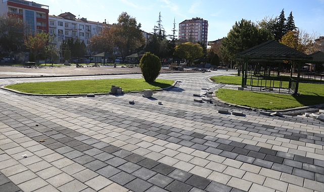 Alparslan Türkeş Parkı Yenileniyor