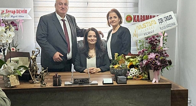 Avukat Nihan Aydın'ın Bürosu Açıldı