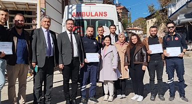 Başkan Özçelik, Sağlık Hizmetleri İstasyonlarını ziyaret etti