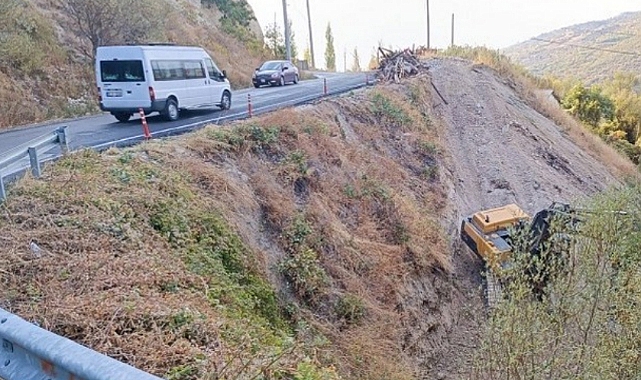 Başyayla'da vatandaşın yıllardır en büyük sorunu olan o yolda çalışmalar başladı