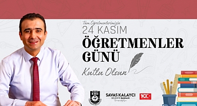 Belediye Başkanı Kalaycı'nın Öğretmenler Günü Mesajı