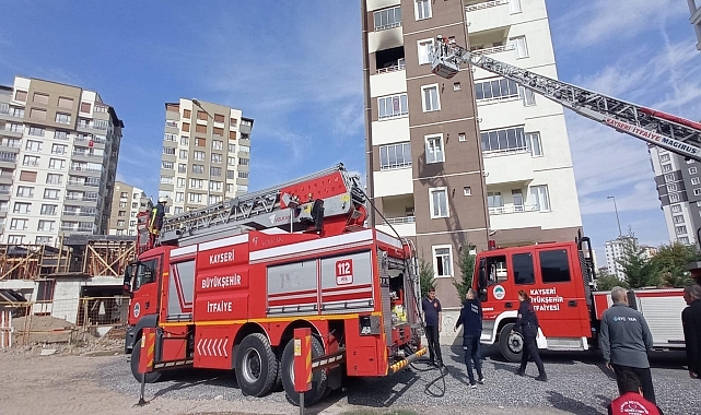 Bir evde çıkan yangın söndürüldü