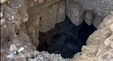 Doğalgaz çalışmaları sırasında içi küp dolu mahsen bulundu