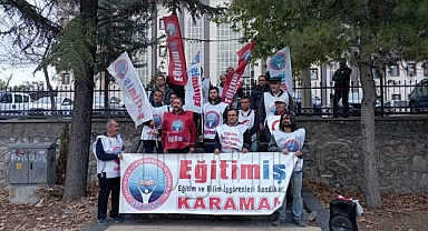Eğitim-İş: “Suç İşliyorsunuz”