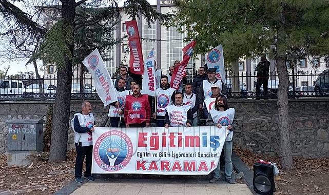 Eğitim-İş: “Suç İşliyorsunuz”