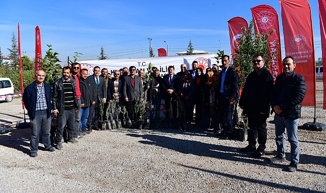 İl Özel İdaresinden Üreticilere Meyve Fidanı Desteği