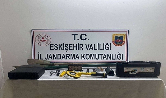 İzinsiz kazı yapan 6 şüpheli suçüstü yakalandı