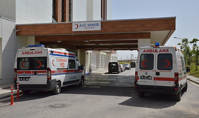 Karaman'da havai fişek patlaması sonucu 1 kişi yaralandı
