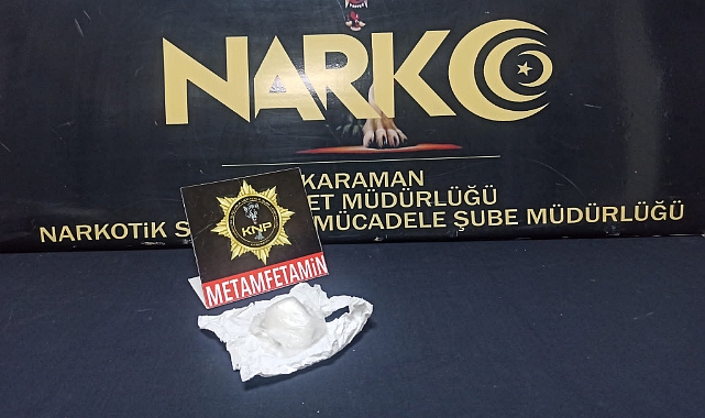 Karaman'da uyuşturucu operasyonunda 2 şüpheli tutuklandı