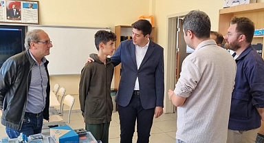 Kaymakam Erdoğan Bilim ve Sanat Merkezini inceledi