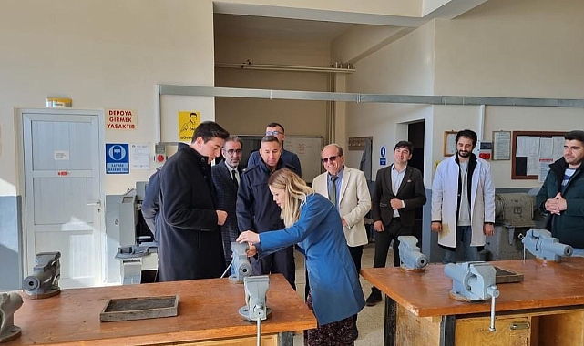 Kaymakam Erdoğan okullarda incelemede bulundu