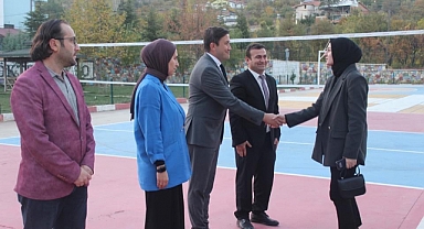 Kaymakam Kütük, Göktepe Yatılı Bölge Okulunu Ziyaret Etti