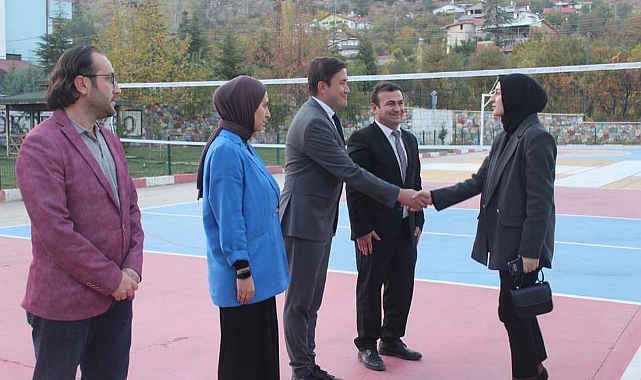 Kaymakam Kütük, Göktepe Yatılı Bölge Okulunu Ziyaret Etti