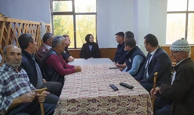 Kaymakam Kütük, Köy Gezilerine Başladı