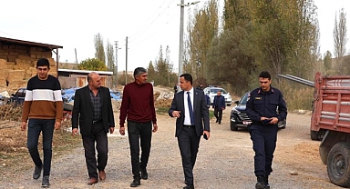 Kaymakam Ünlü, Ayrancı’nın köylerini tanıyor