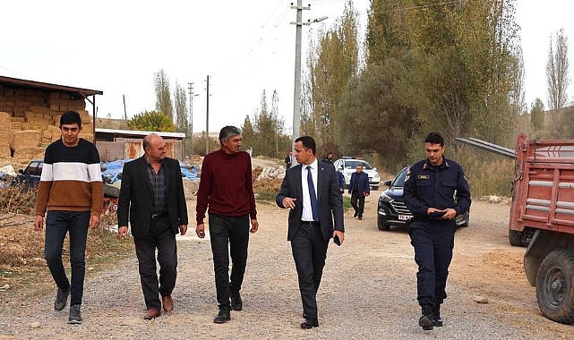 Kaymakam Ünlü, Ayrancı’nın köylerini tanıyor