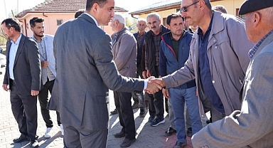 Kaymakam Ünlü’den köy ziyareti
