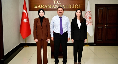 Kaymakamlardan Vali Sarıibrahim’e ziyaret
