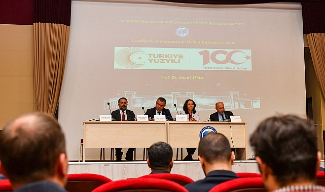KMÜ'de 'Cumhuriyet'in 100. Yılında Türkiye' konusu ele alındı