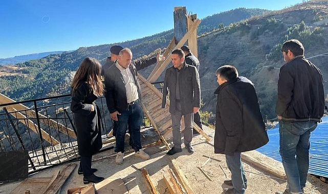 Kuvvetli rüzgarın Başyayla’ya zararı büyük oldu