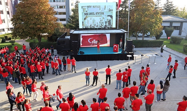 MEDAŞ Cumhuriyetin 100. Yılını coşkuyla kutladı