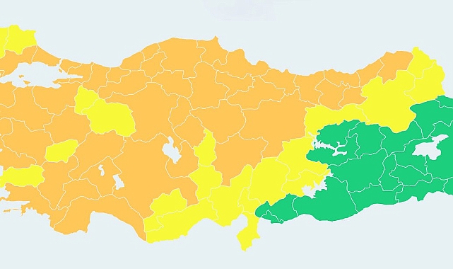 Meteoroloji'den Karaman'a Sarı uyarı