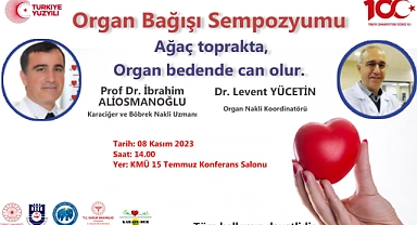 Organ Bağışı Sempozyumu düzenlenecek