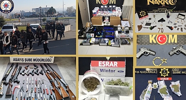Polis, Karaman’da Suç ve Suçlunun gözünün yaşına bakmıyor