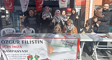 Saadet Partisi Kadın Kolları’ndan imza kampanyası: İncirlik ve Kürecik kapatılsın!