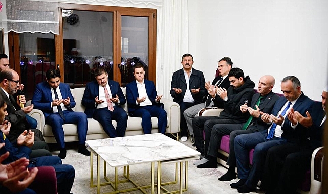 Şehit İshak Sağlamoğlu için mevlid okutuldu
