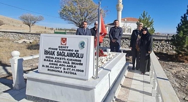 Şehit Jandarma Er İshak Sağlamoğlu İsminin Verildiği Ortaokulda Dualarla Yad Edildi