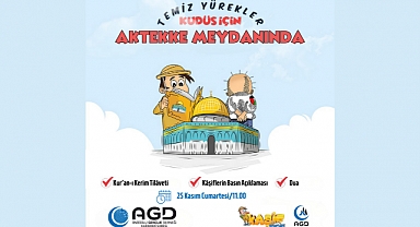 Temiz Yürekler Gazze İçin Meydanda