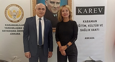 TSM Sanatçısı Ela Altın'dan KAREV'e Ziyaret