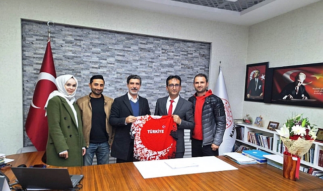Türkiye Atletizm Federasyonu Başkanlığından İl Müdürü Çalışkan'a Ziyaret