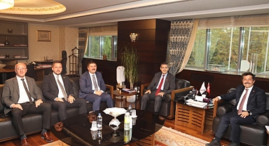 Vali, Milletvekilleri ve İl Başkanından Ankara ziyareti