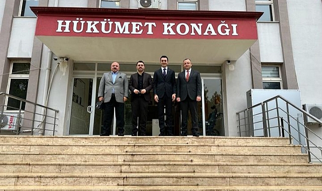 Vali Yardımcılarından Kaymakam Kaya'ya Ziyaret