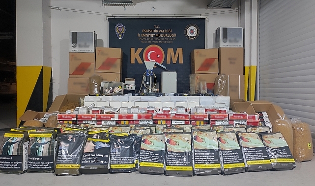 211 bin 200 makaron ele geçirildi