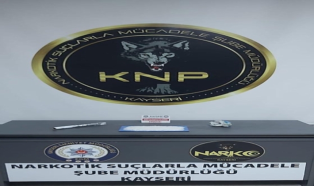 314 gram sentetik uyuşturucu ele geçirildi